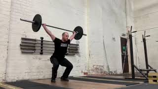 1 inch pause snatch demonstration