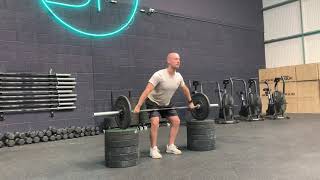 Block Snatch from Mid Thigh demonstration
