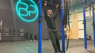 Scapula pull ups demonstration