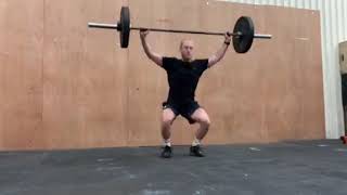 Pause Snatch Below Knee + Snatch demonstration
