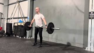 Pause power snatch above knee + pause hang power snatch below knee demonstration