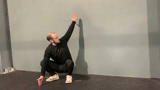 Squat with alternate reaches demonstration