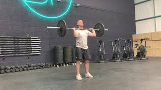 Push Press + Power Jerk demonstration